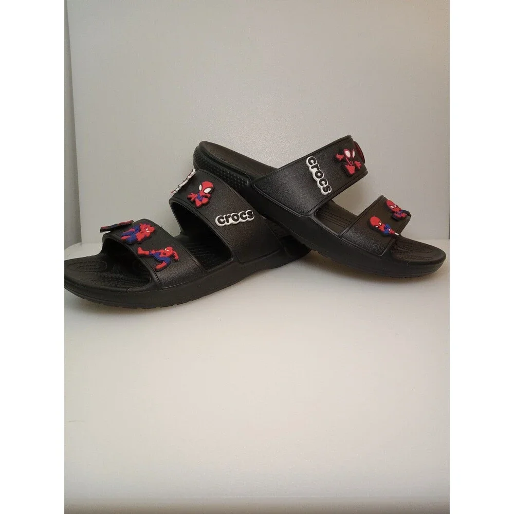 Crocs Spiderman Slip On Marvel Sandals Men's size 11